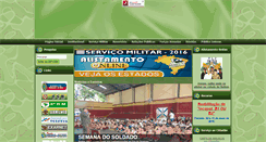 Desktop Screenshot of 28csm.eb.mil.br