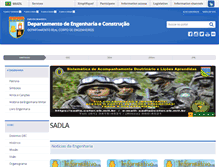 Tablet Screenshot of dec.eb.mil.br
