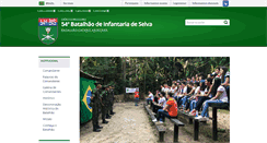 Desktop Screenshot of 54bis.eb.mil.br