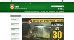 Desktop Screenshot of dsm.dgp.eb.mil.br