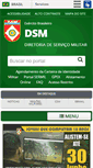 Mobile Screenshot of dsm.dgp.eb.mil.br