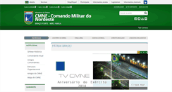 Desktop Screenshot of cmne.eb.mil.br