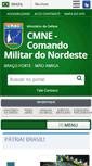 Mobile Screenshot of cmne.eb.mil.br