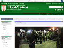 Tablet Screenshot of 1esqdcl.eb.mil.br