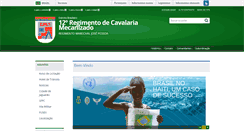 Desktop Screenshot of 12rcmec.eb.mil.br
