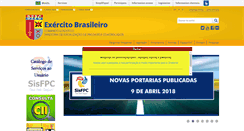 Desktop Screenshot of dfpc.eb.mil.br