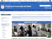 Tablet Screenshot of hgunatal.eb.mil.br