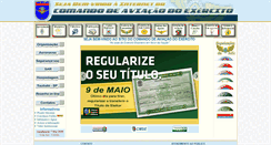 Desktop Screenshot of cavex.eb.mil.br