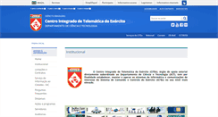 Desktop Screenshot of citex.eb.mil.br
